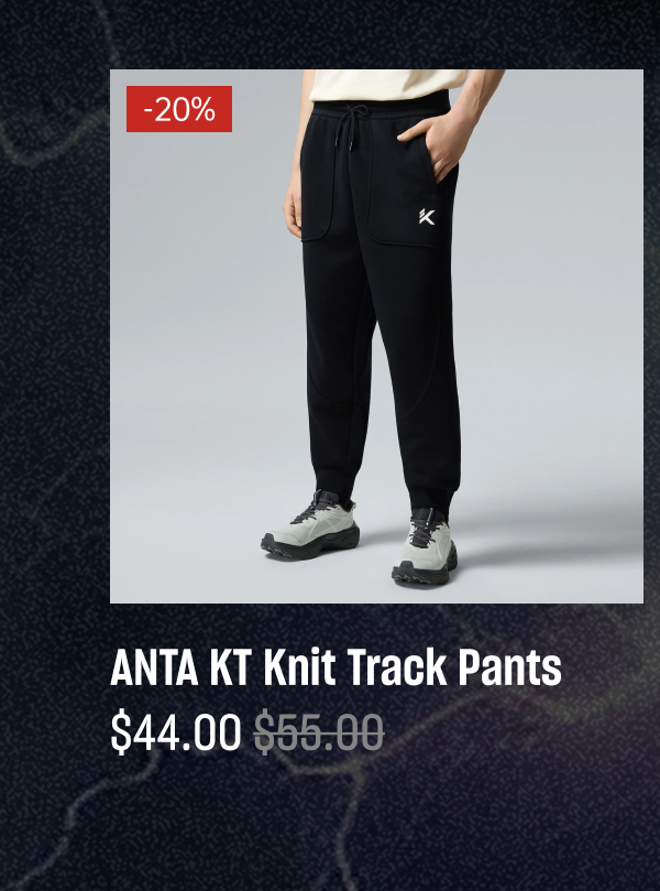 ANTA KT Knit Track Pants