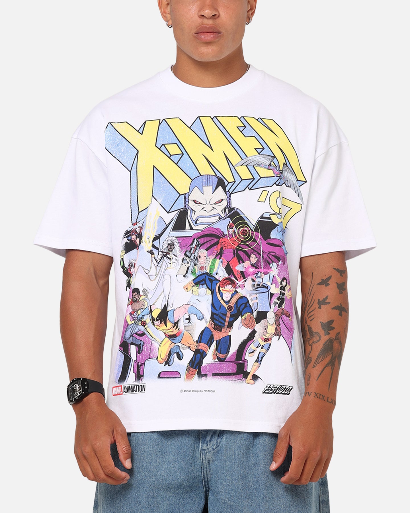 Image of 73Studio Marvel X-Men The Age Of Apocalypse T-Shirt White