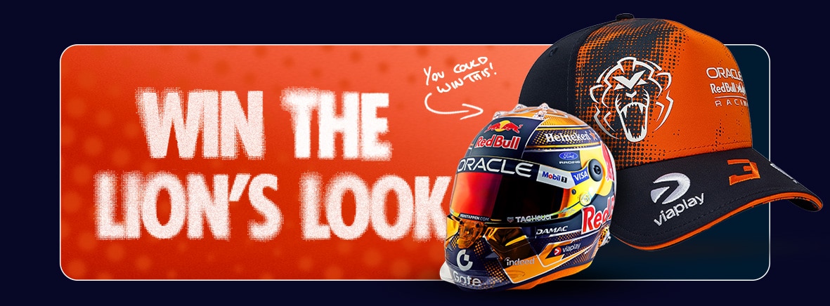 Win A Max Verstappen Orange Special Cap & Mini Helmet