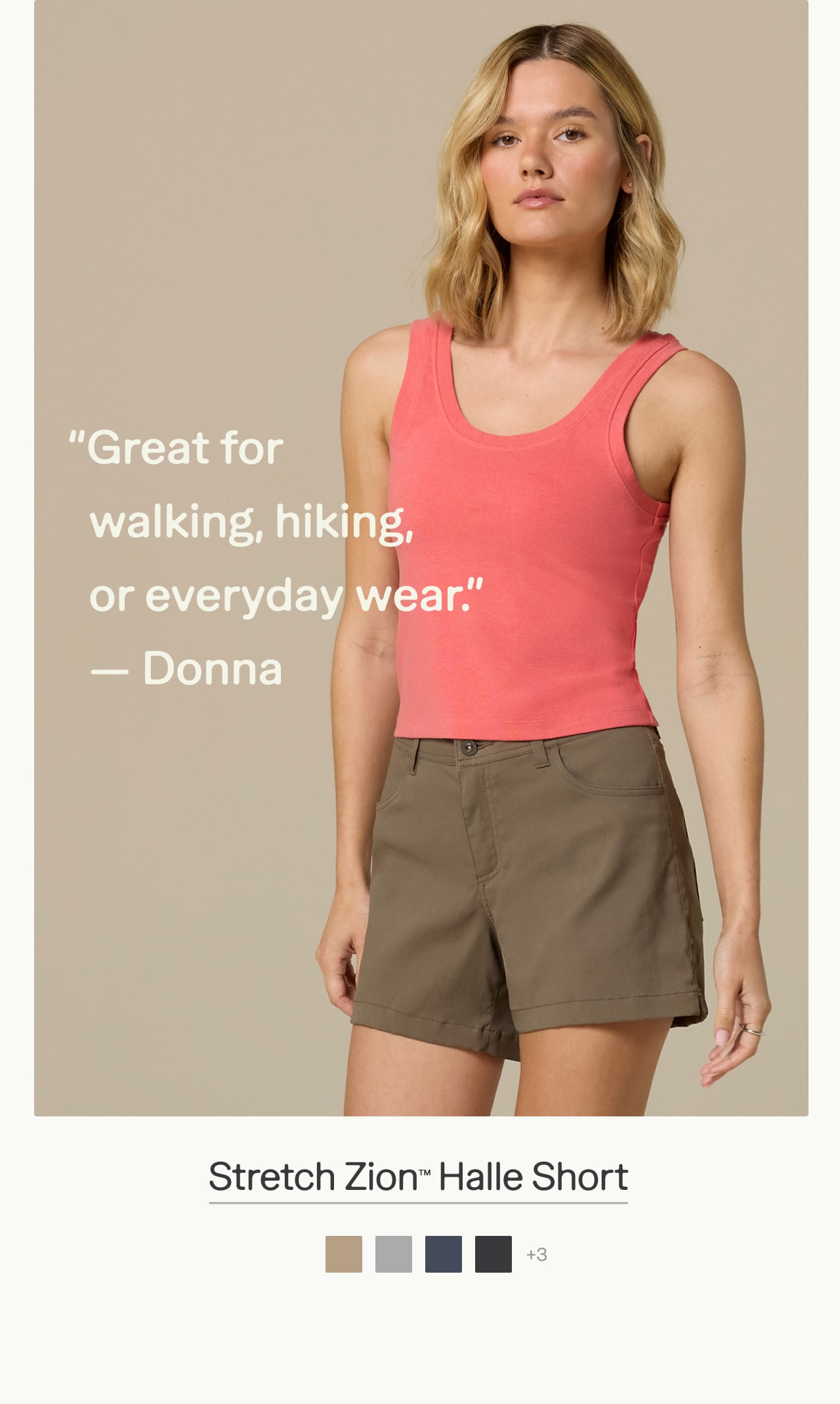 stretch zion halle short