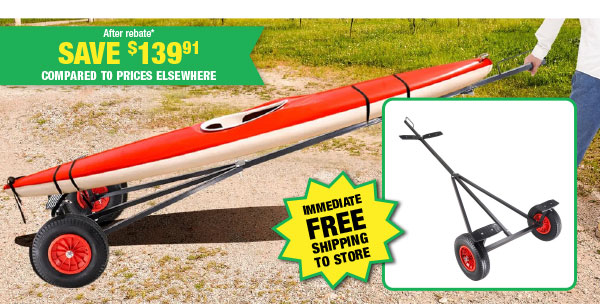 Boat Trailer Dolly - ONLY $39.99 After Rebate*!