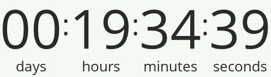 Countdown to the sale's end.