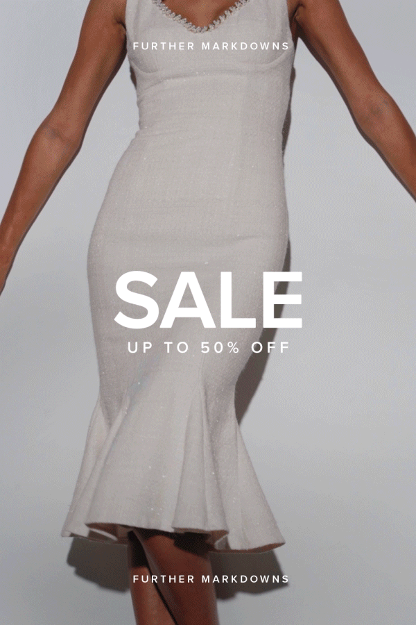 Sale: Further Markdowns