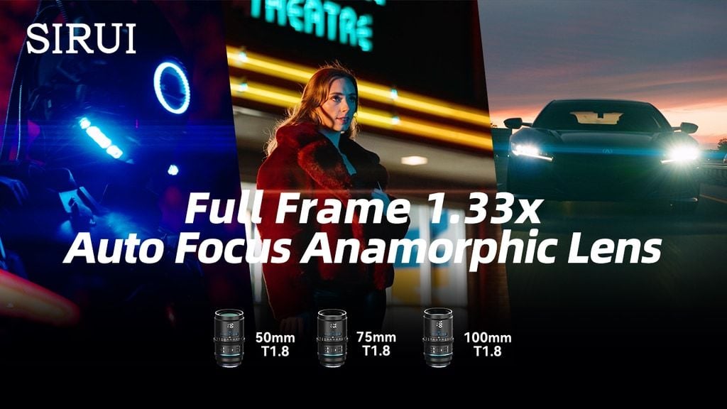 SIRUI Astra 1.33x FF - Auto Focus Anamorphic Cine Lens
