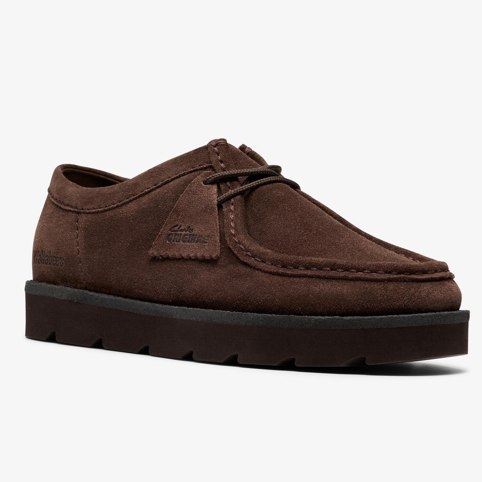 Shop Meare Walla Dark Brown Suede