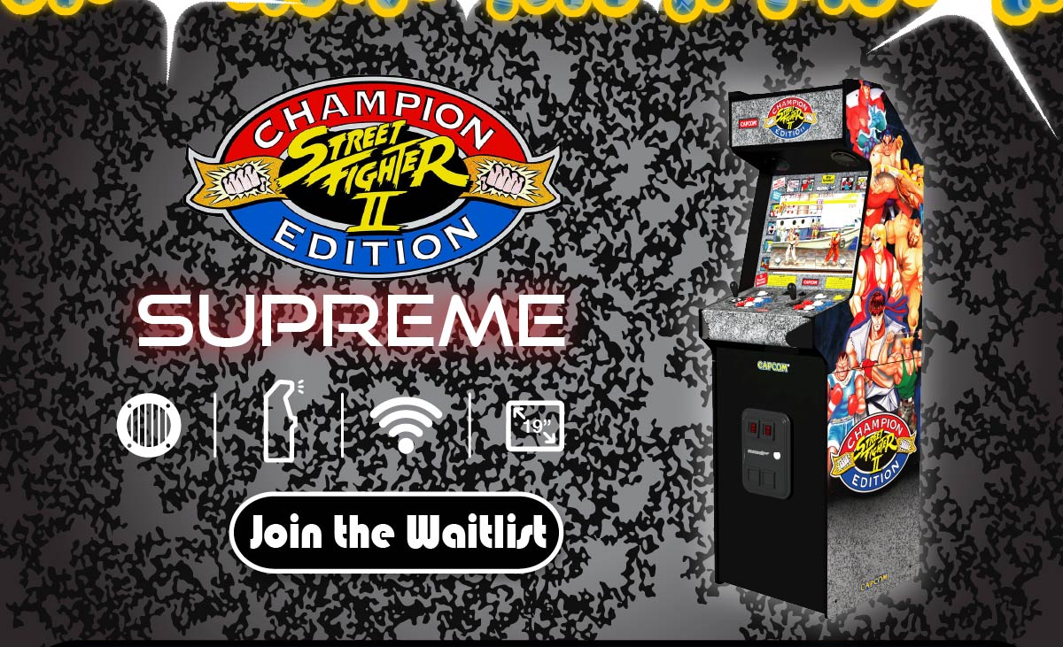 Street Fighter II Supreme Arcade Machine