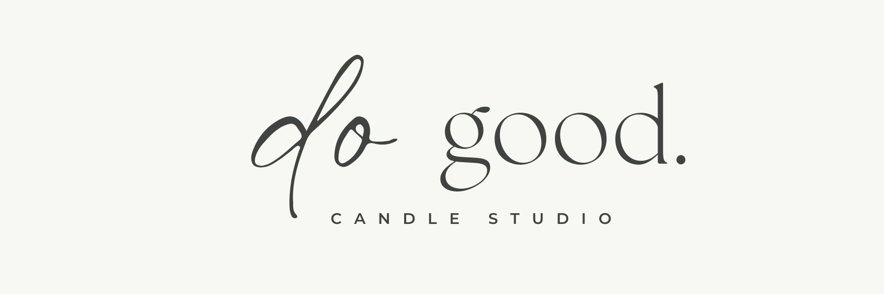 new do good candle logo