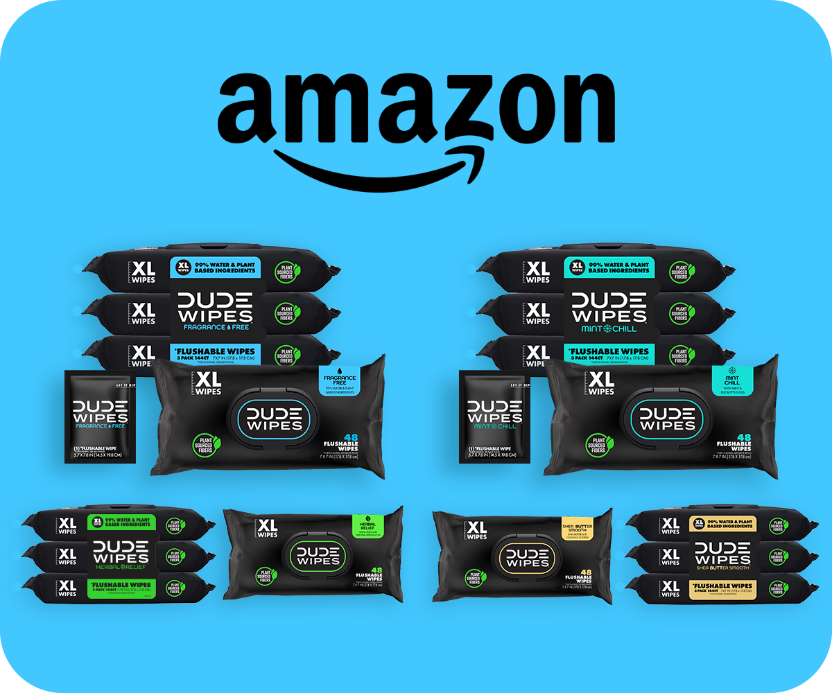Amazon DUDE Wipes Products