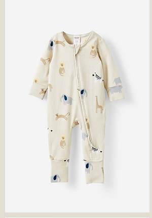Cuteness gone wild - A roar-some range of pastels and pop prints with accessories to match. Built for wild wiggles, midnight wakes and changes on the go.