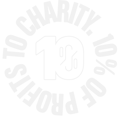 10% of Profits to Charity