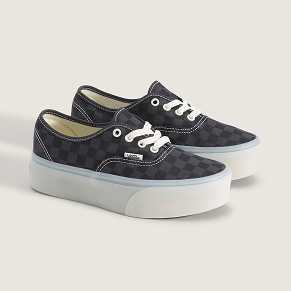 Authentic Checkerboard Platform Shoe