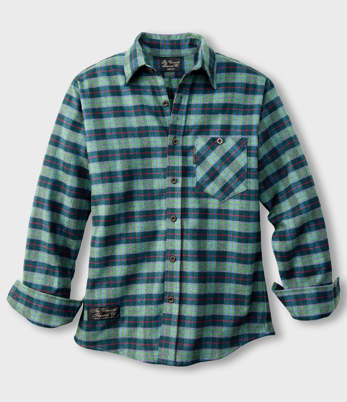 Image of Fitted Flannel Shirt - Montana