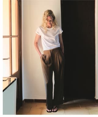 Easy-Silk Pleat Trouser