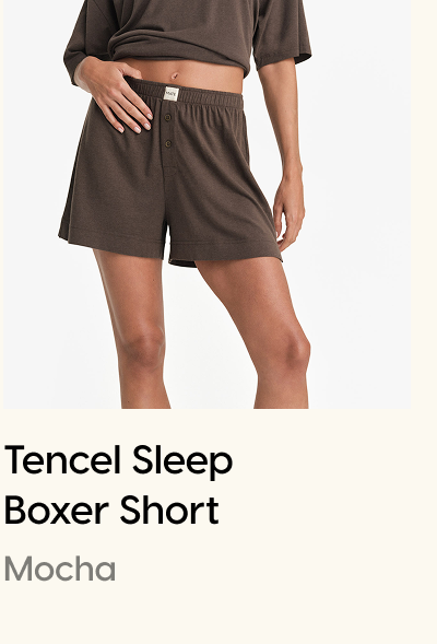 Tencel Sleep Boxer Short Mocha