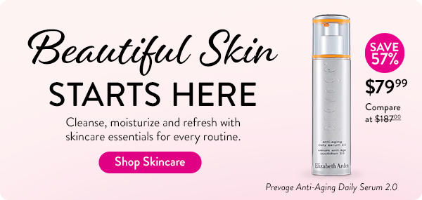 Beautiful Skin STARTS HERE. Cleanse, moisturize and refresh with skincare essentials for every routine.