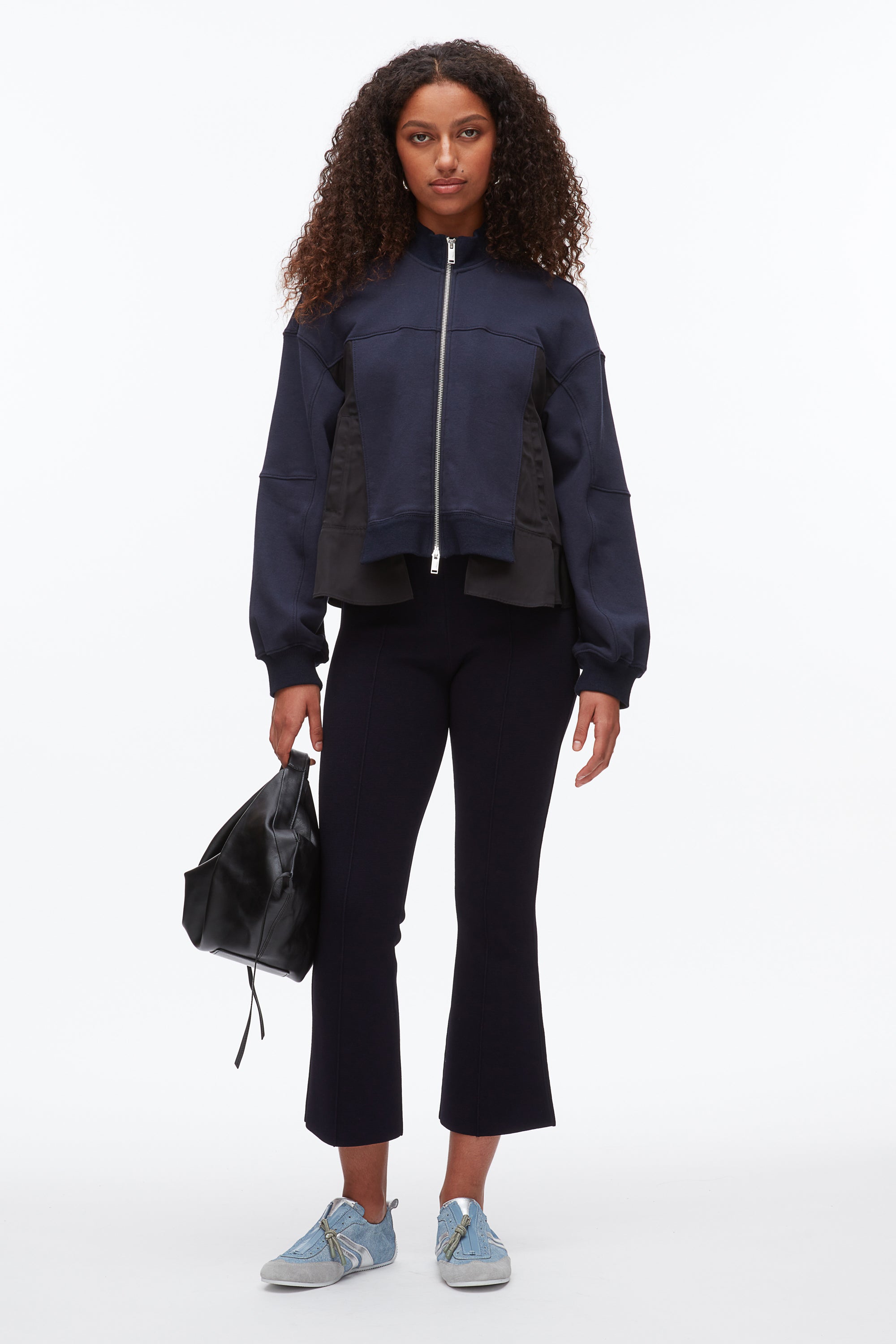 Image of Terry Hybrid Zip Up