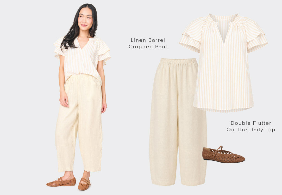 Lily Scallop Top