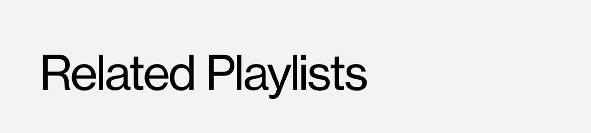 Related Playlists