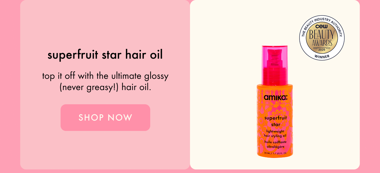 superfruit star hair oil