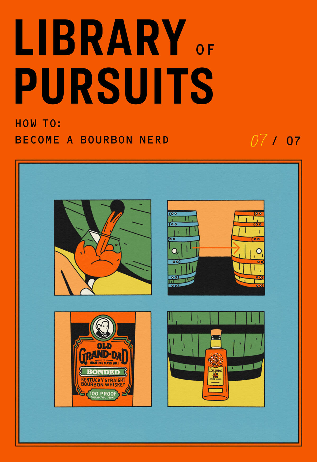 Library of Pursuits How to Become a Bourbon Nerd 07/07
