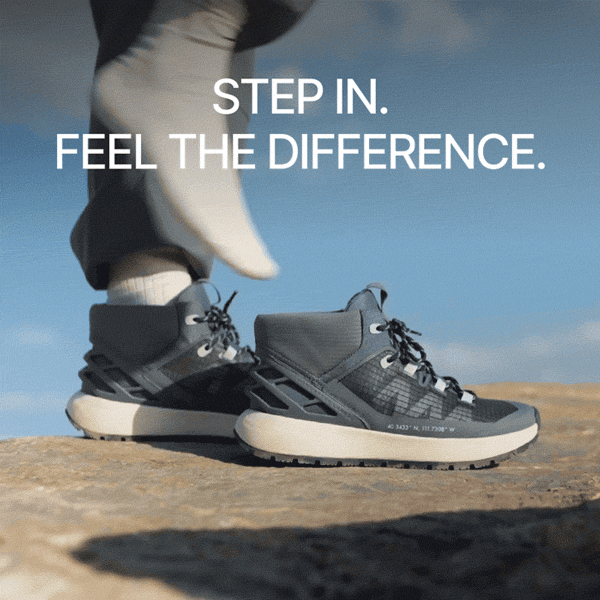 Step in. Feel The Difference.