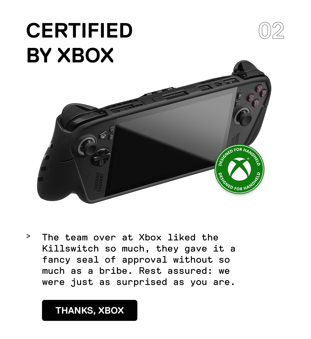 Certified by Xbox