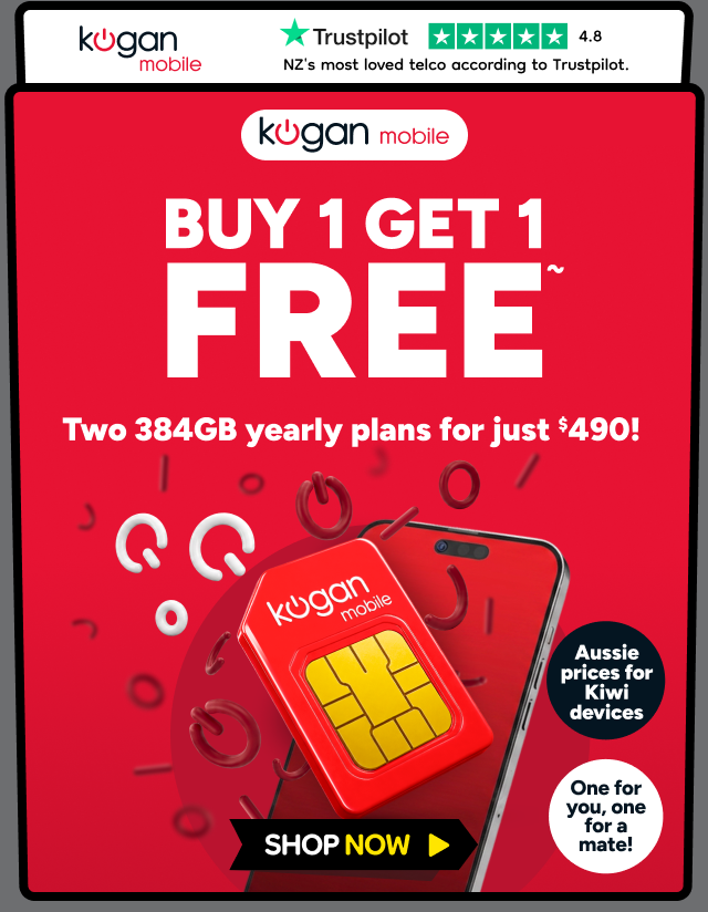 Kogan Mobile - Buy 1 Get 1 Free ~