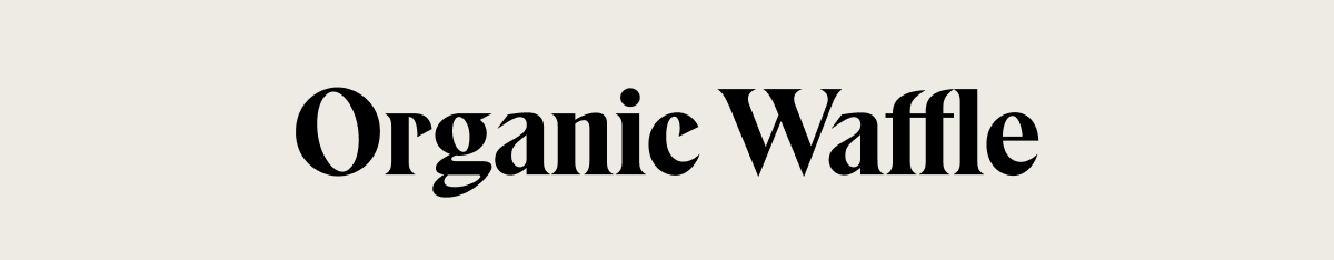Organic Waffle