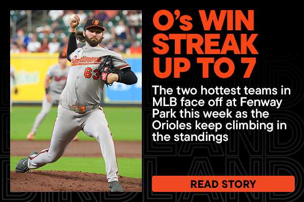 Red Sox, Orioles carry combined 20-game win streak into Fenway showdown