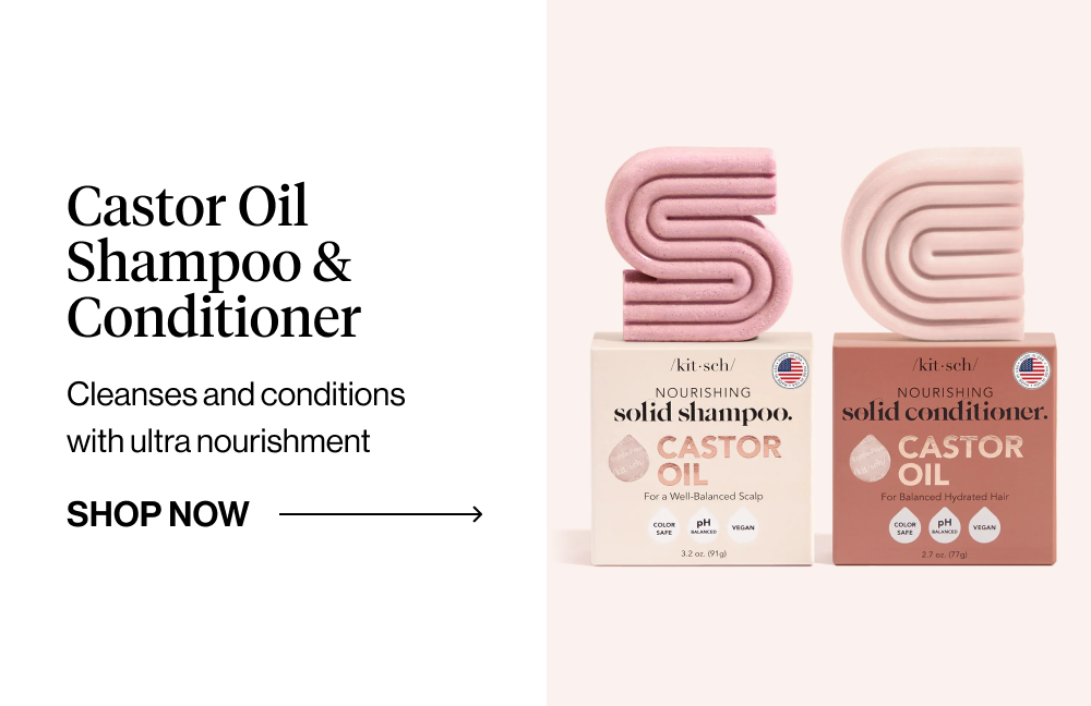 Castor Oil Shampoo & Conditioner Bar Combo