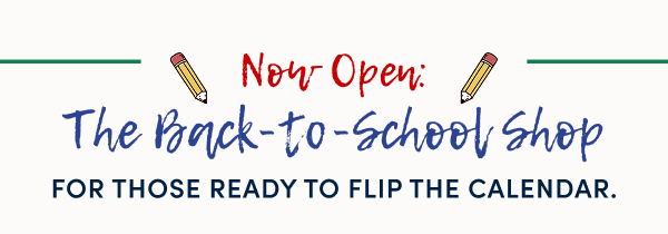 Back-to-School Shop