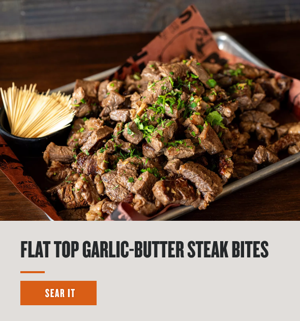 Garlic Steak Bites