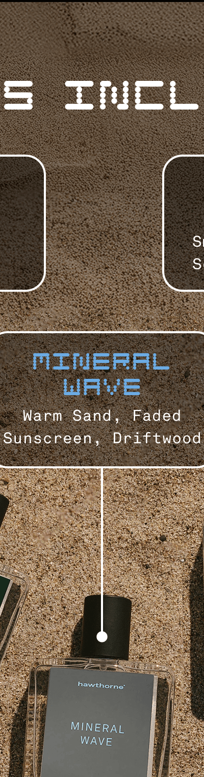 MINERAL WAVE | Warm Sand, Faded Sunscreen, Driftwood