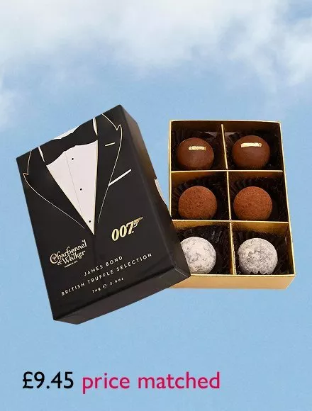 Charbonnel et Walker James Bond Tuxedo Truffles, £9.45