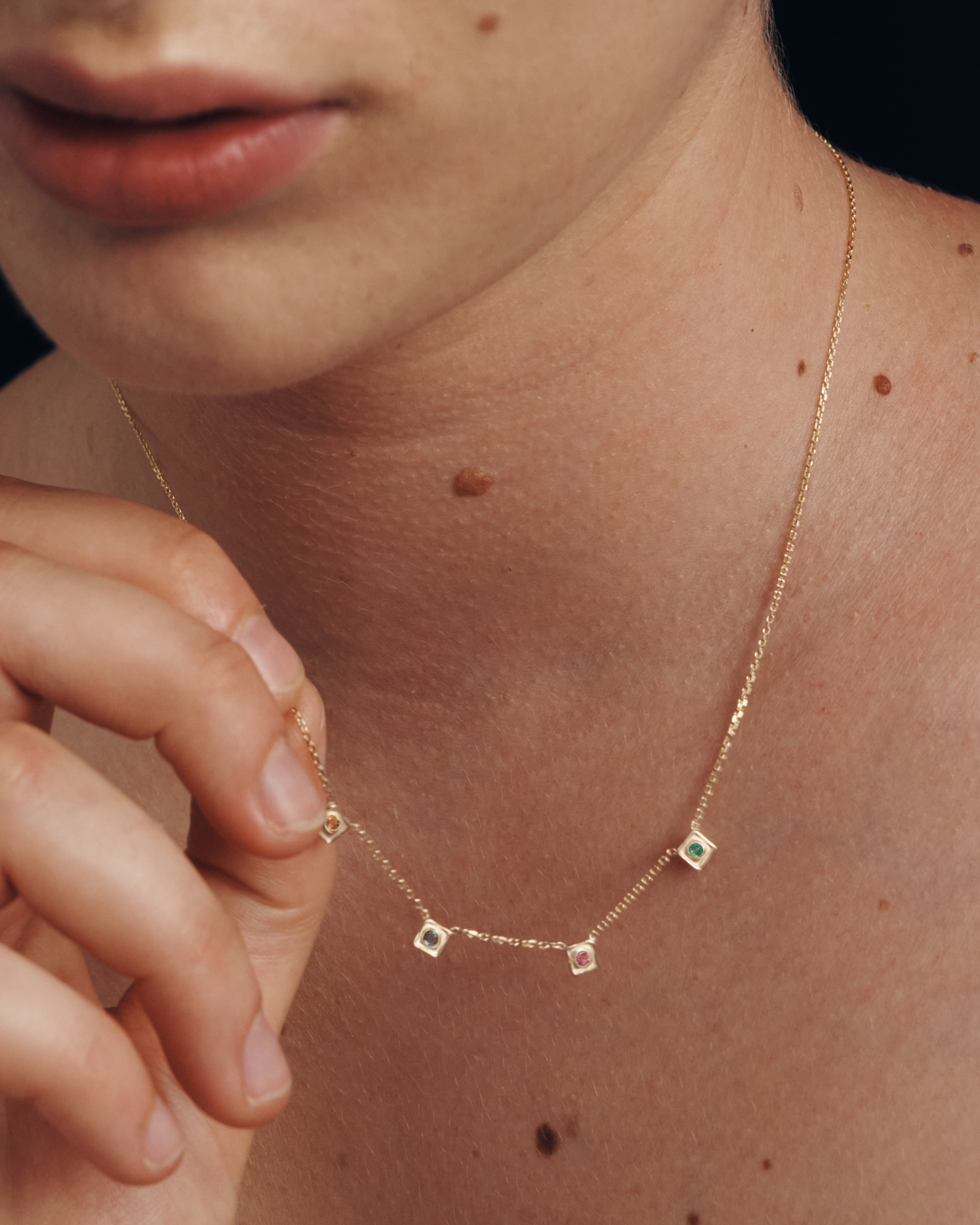 Florence Necklace Solid Gold