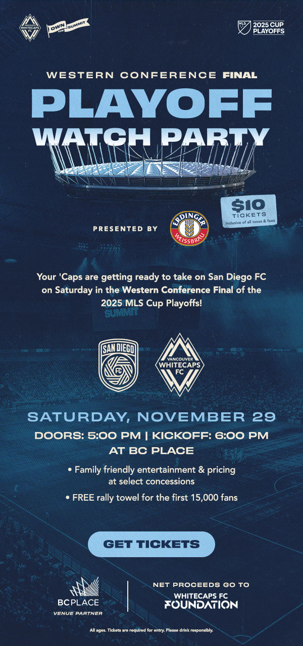 You're invited: Western Conference Final Watch Party at BC Place