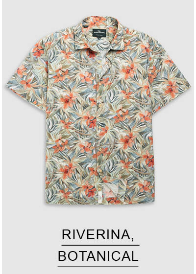 Shop Riverina Shirt, Botanical online and instore at Rodd & Gunn