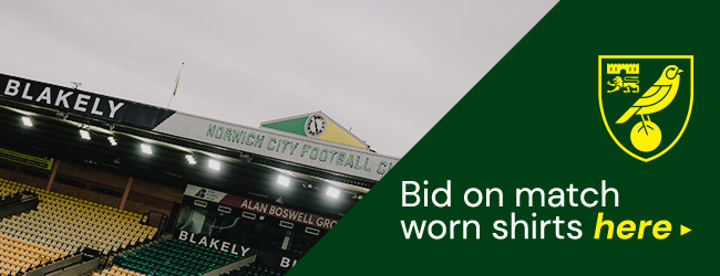 Norwich City | Bid on match worn shirts here
