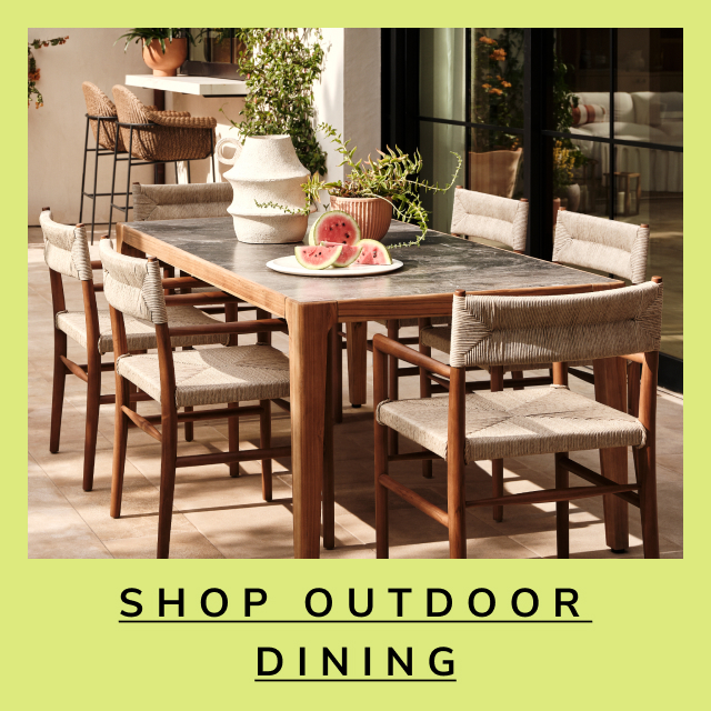 Save on Outdoor Dining