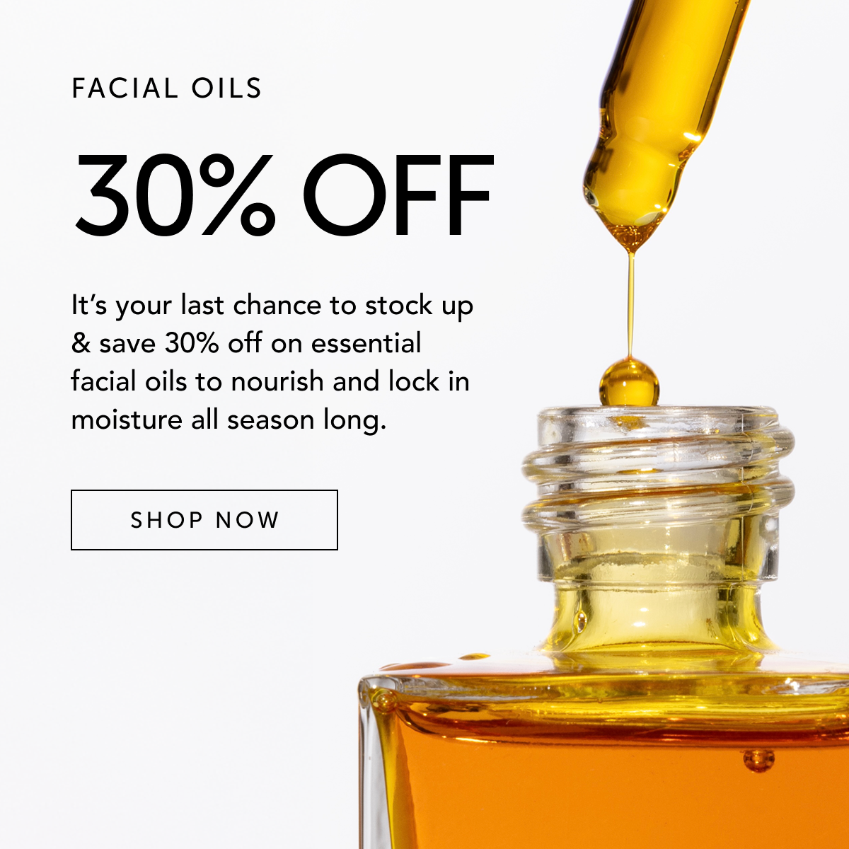 Code GLOW30 to Shop 30 % off All Face Oils