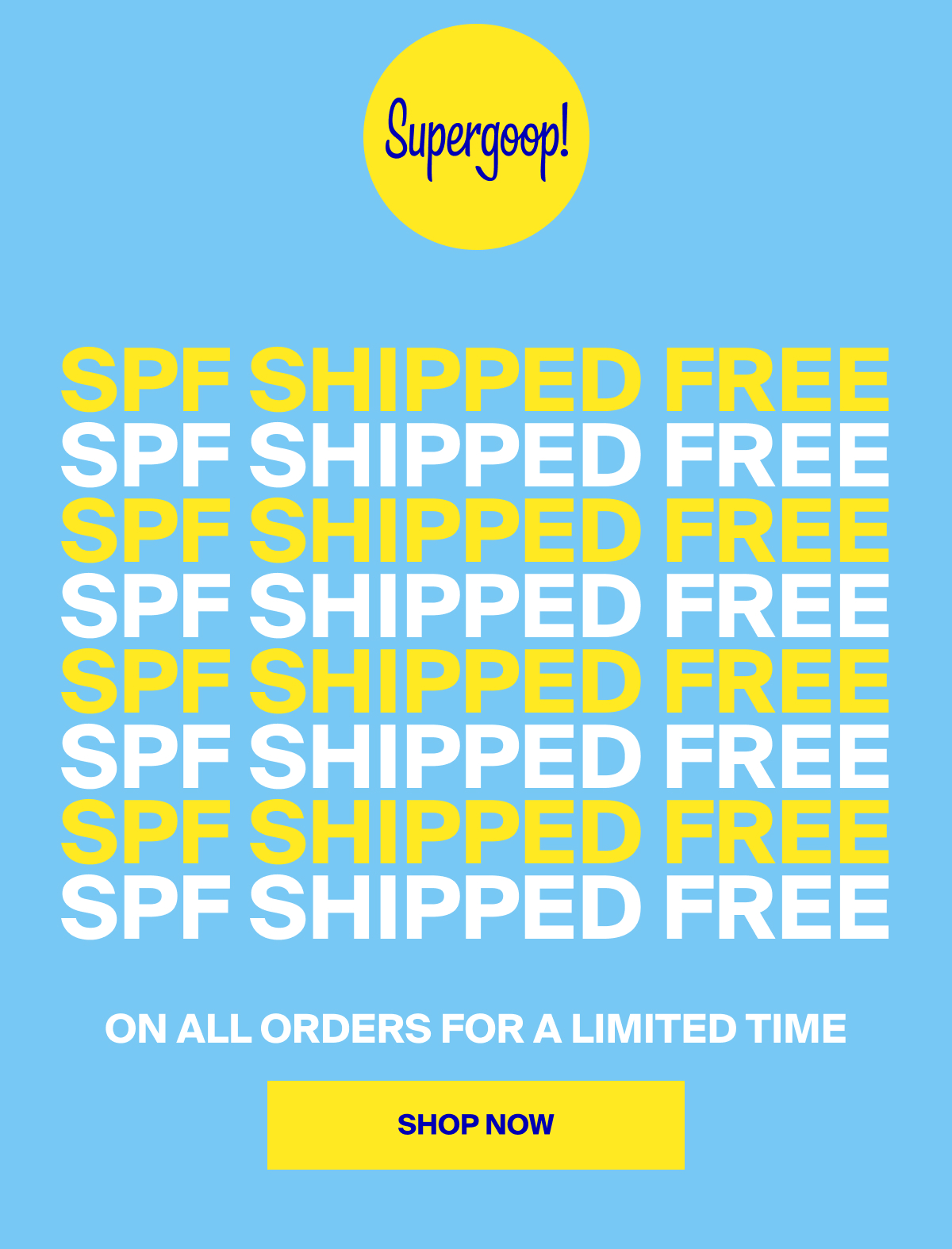 SPF Shipped Free