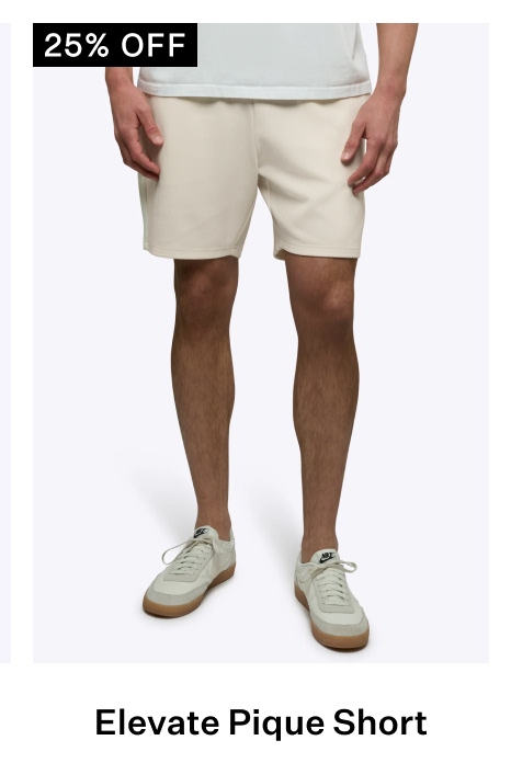 Elevate Pique Short