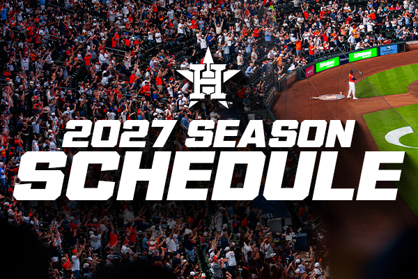 2027 Season Schedule