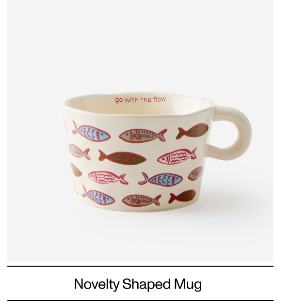 NOVELTY SHAPED MUG