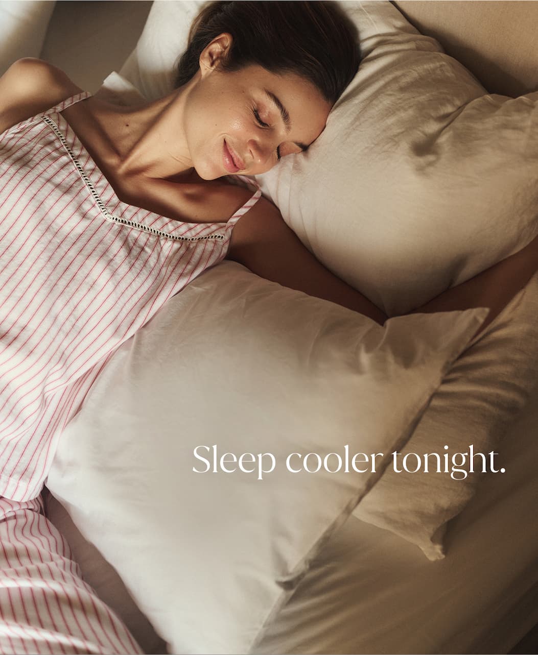 Sleep cooler tonight.