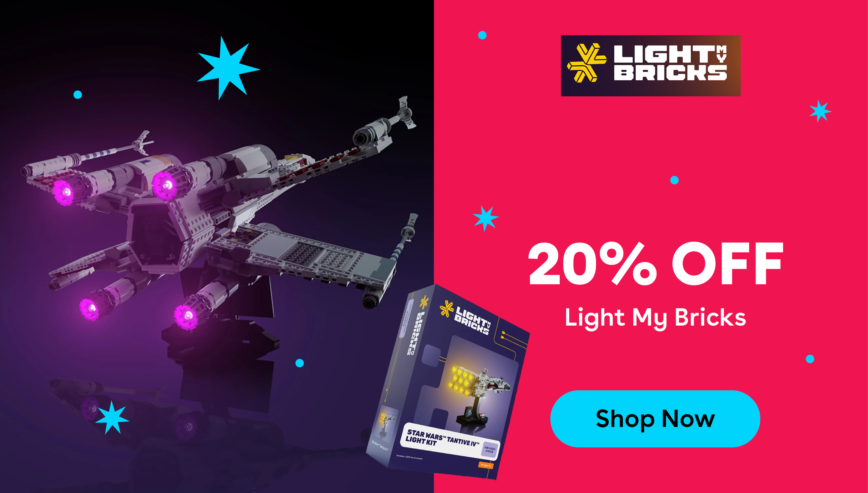 Up To 20% OFF Light My Bricks