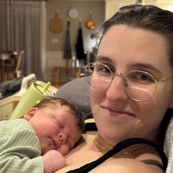Ann Carroll with her son, Teddy.