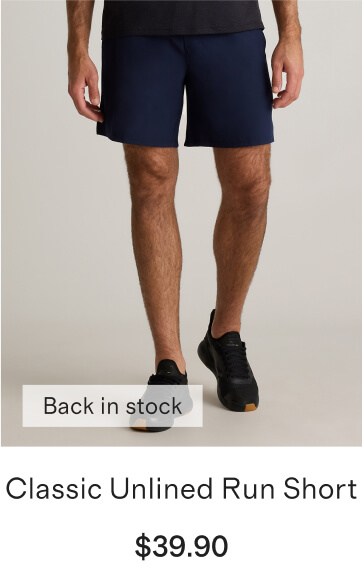 Classic Unlined Run Short