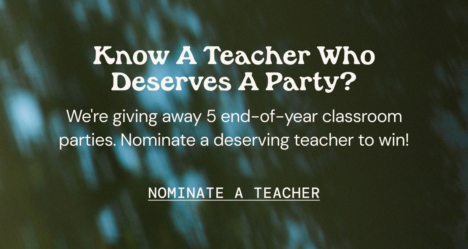 Nominate A Teacher