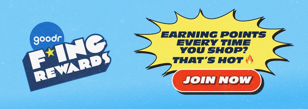 Join goodr F'in Rewards
